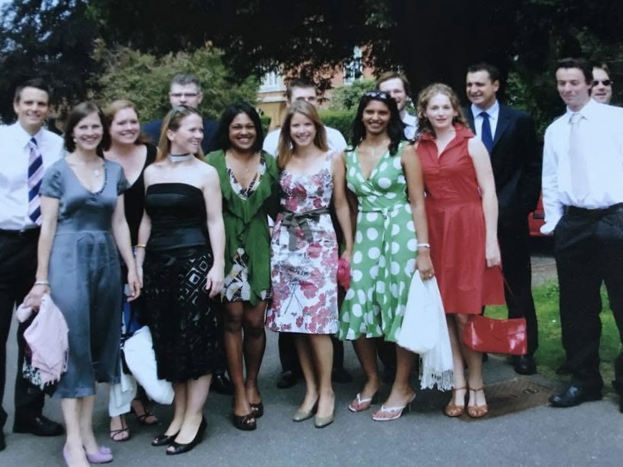 Wycombe girls at a wedding